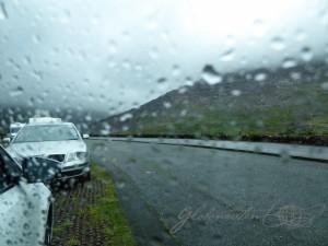 am Snowdon stürmt es